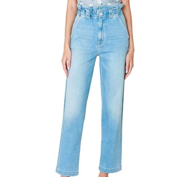 MOTHER THE YOYO RUFFLE GREASER ANKLE 28 NEW